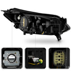 HID Projector Headlight w/ LED DRL for Chevy Bolt EV (2017–2021)
