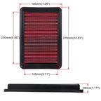 33-2480 Replacement Air Filter for Mazda L4 2.0/2.3/2.5L (2010–2019)