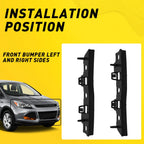 Set of 2 Bumper Brackets for Ford Escape (2013-2016)