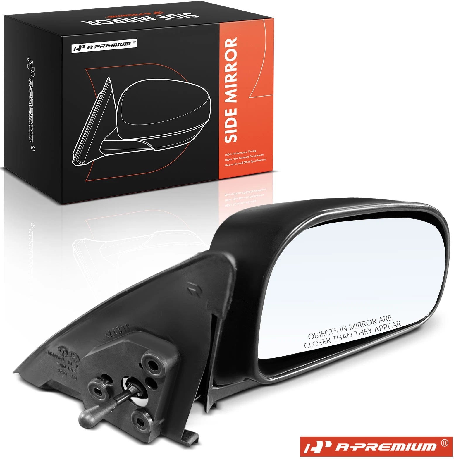 Passenger Manual Mirror for Mitsubishi Mirage (1997–2001)