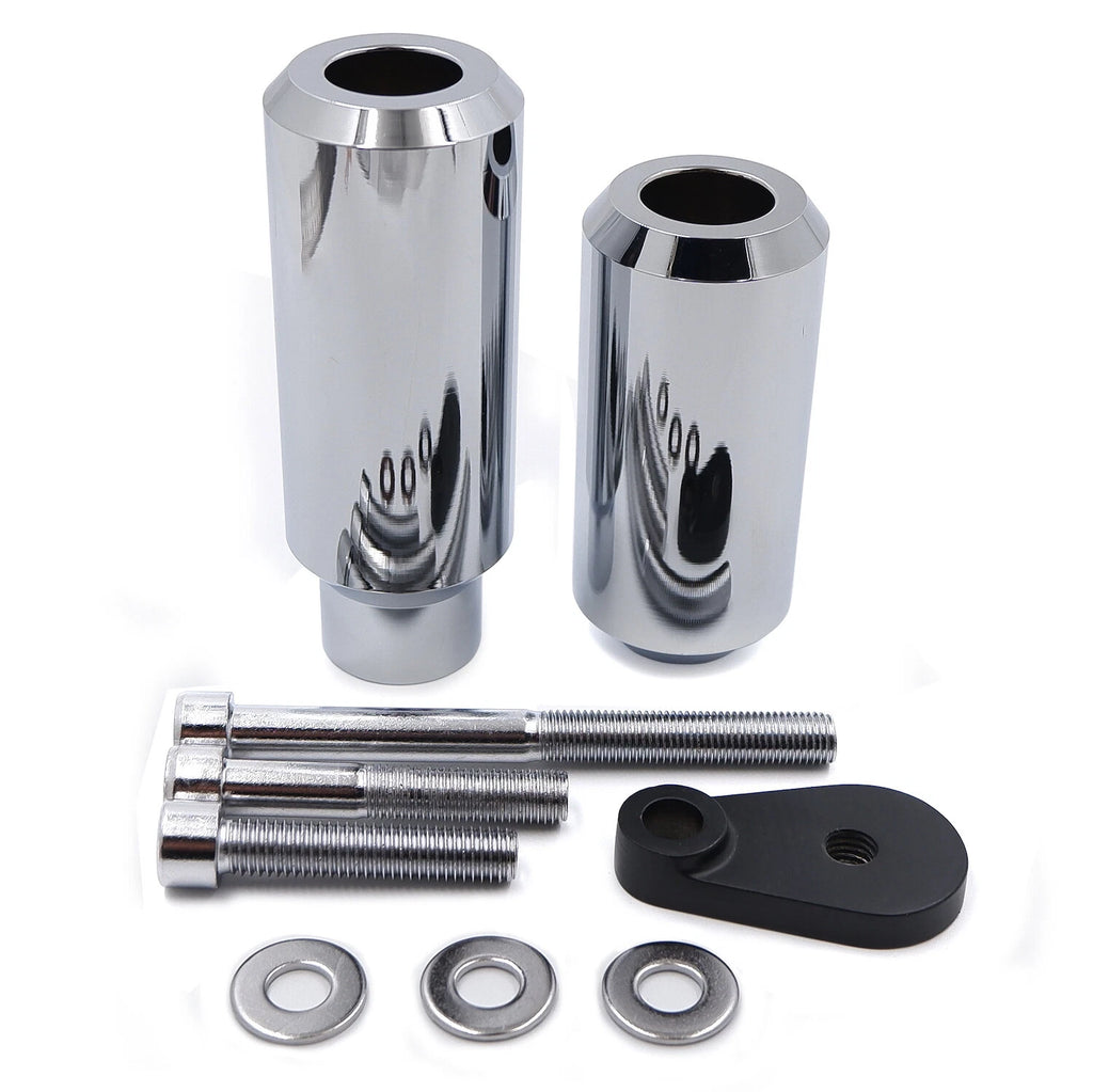 HTT Aluminum No Cut Frame Slider Crash Protector for Kawasaki ZX-6R (2005–2006)