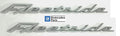 Chrome Fleetside Emblems and Hardware for 1958–1959 Chevy Truck Bed Script