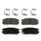 Set of 4 Ceramic Brake Pads for Isuzu Rodeo (2001–2004)