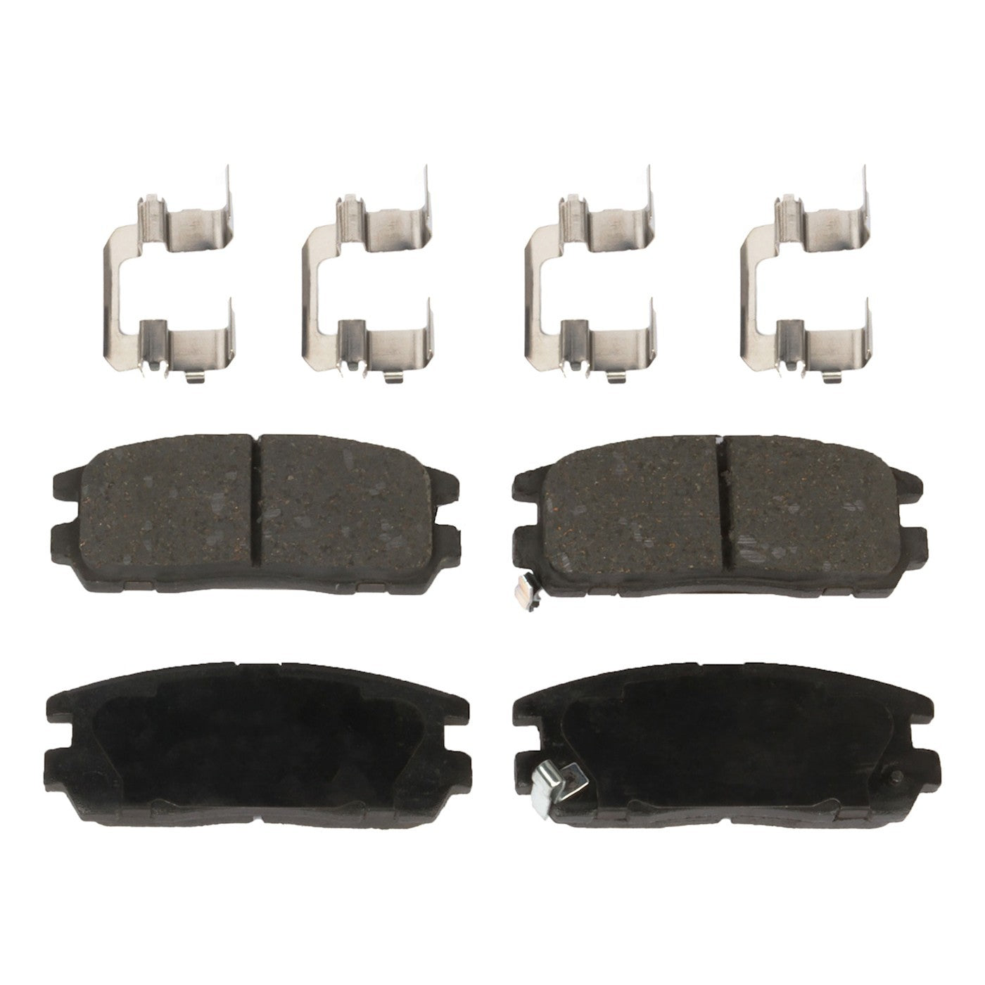 Set of 4 Ceramic Brake Pads for Isuzu Rodeo (2001–2004)