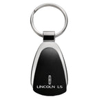 Black Teardrop Keychain - Officially Licensed for Lincoln LLS