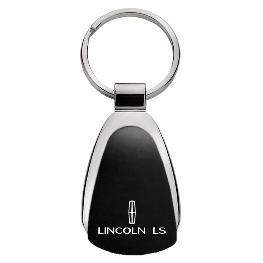 Black Teardrop Keychain - Officially Licensed for Lincoln LLS