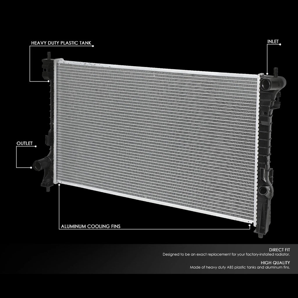 Aluminum Replacement Radiator DPI-2936 for Ford Edge/Lincoln MKX (2007–2015)