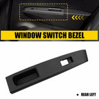 Rear LH Window Upper Switch Bezel Trim Panel for Toyota Yaris (2012–2014)