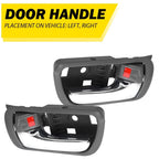 Door Handles Inside Pair for Toyota Camry (2002–2006) - Left & Right