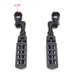 Footpeg Set of 2 CNC 1.25" with 3" Clamps for Harley Street 500 750