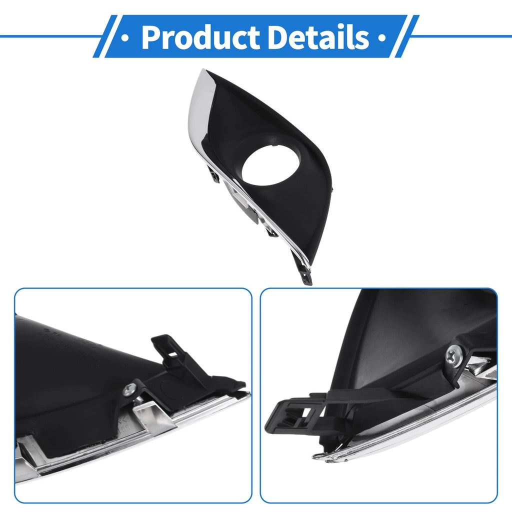 Front Left Fog Light Grill No. 622576W80A for Nissan Versa (2015–2018)