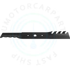 1 Pair Mower Blades for AYP Husqvarna  Toothed Mulching