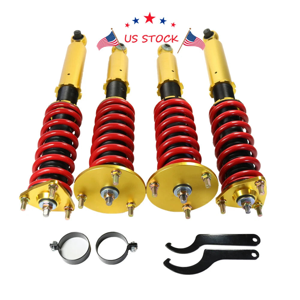 Set of 4 Coilover Kits for Lexus IS350 IS250 GS350 GS430 (2006–2012)