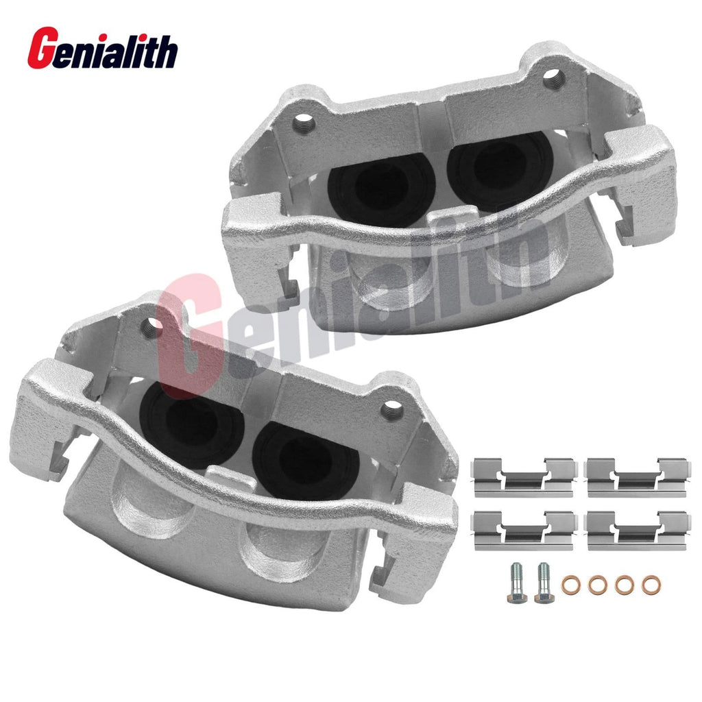 Front Brake Calipers w/ Brackets for Jeep Commander Grand Cherokee (2005–2010)