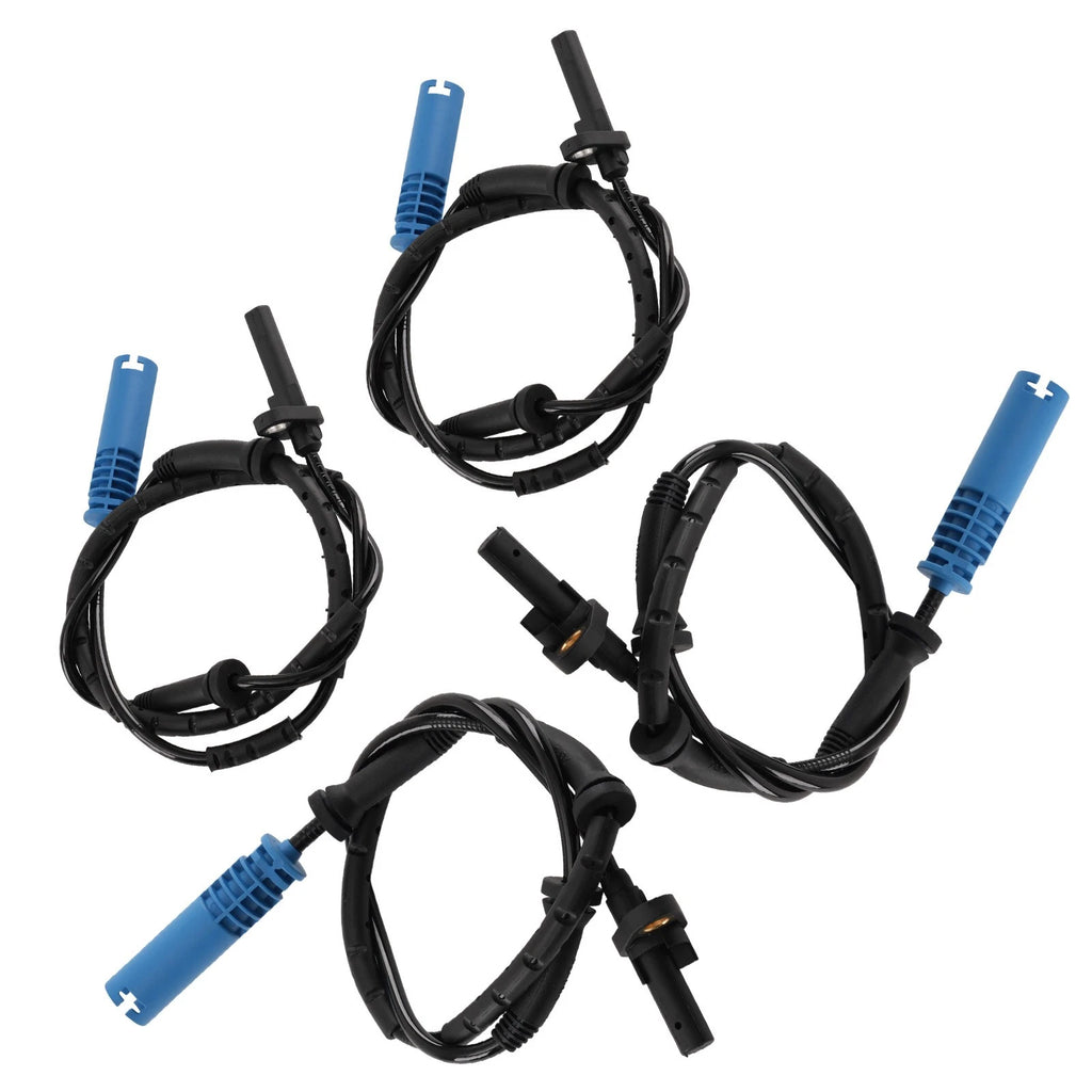 4X ABS Wheel Speed Sensor for BMW 745LI 760I Alpina B7 (2003–2008)