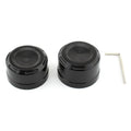 Rear Axle Bolt Nut Cap Covers  for Harley Softail (2018-2023) Black