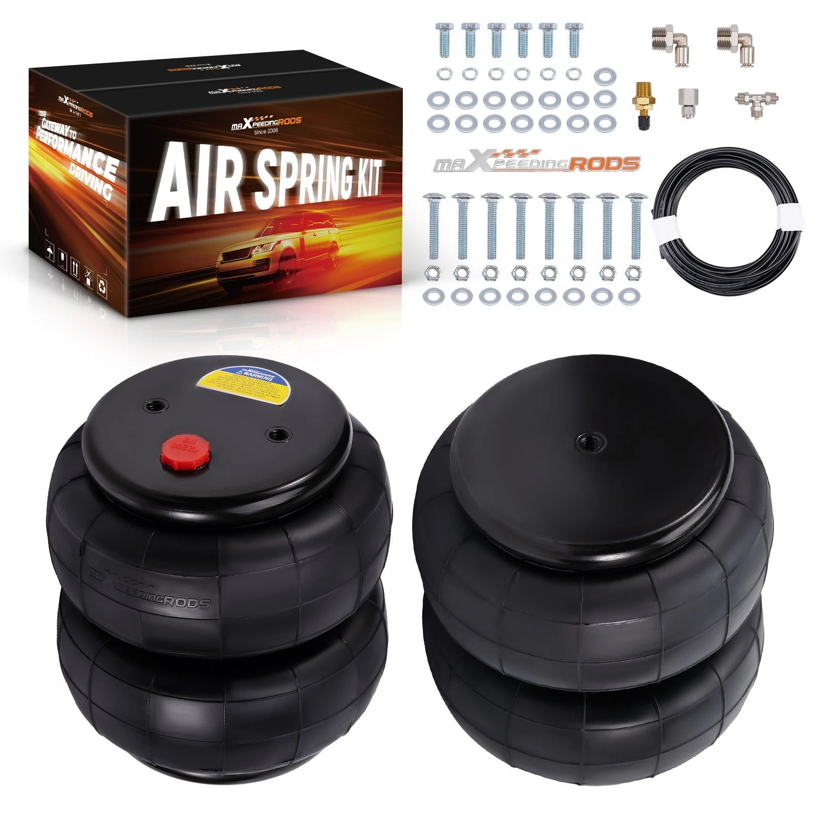 Air Tow Assist Rear Air Spring Bag Kit for Chevy Silverado 1500 (1999–2006)