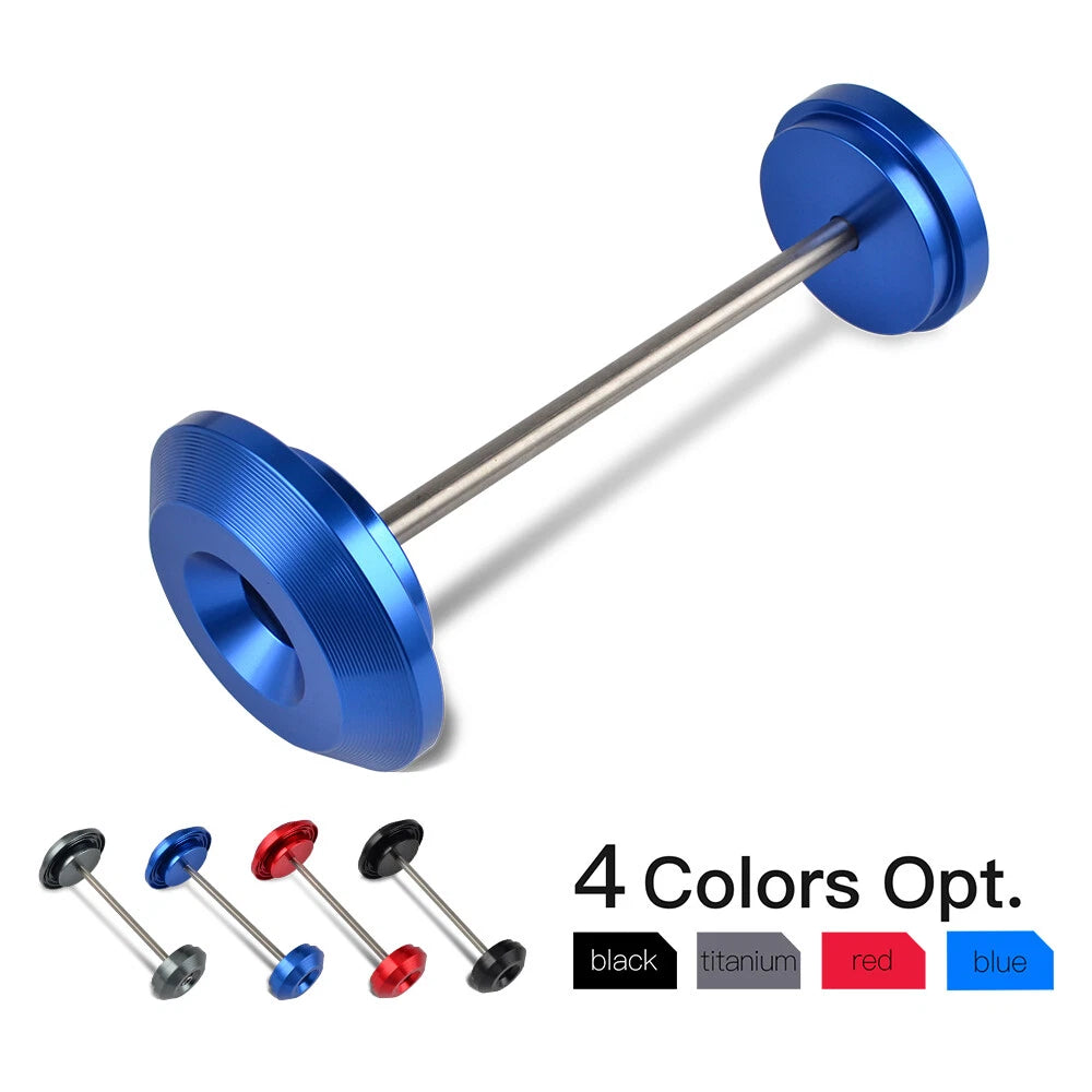 CNC Rear Axle Sliders Protectors for BMW R1200GS Adventure (2013–2018), R Nine T (2014–2019)