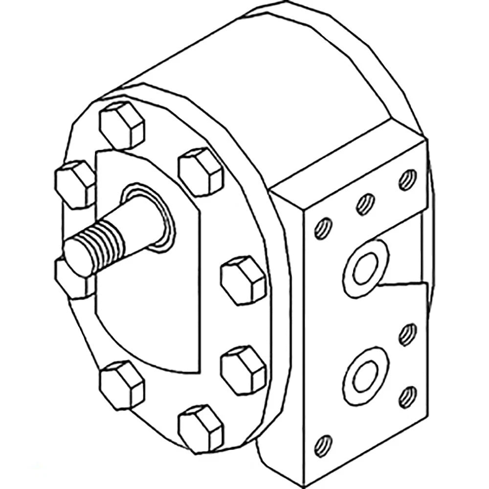 Hydraulic Pump 527397R93-E for Case-IH Tractors (9 GPM MCV)