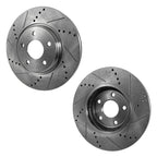 Rear Brake Disc Rotors for Honda Odyssey Pilot Acura MDX ZDX (2007–2013)
