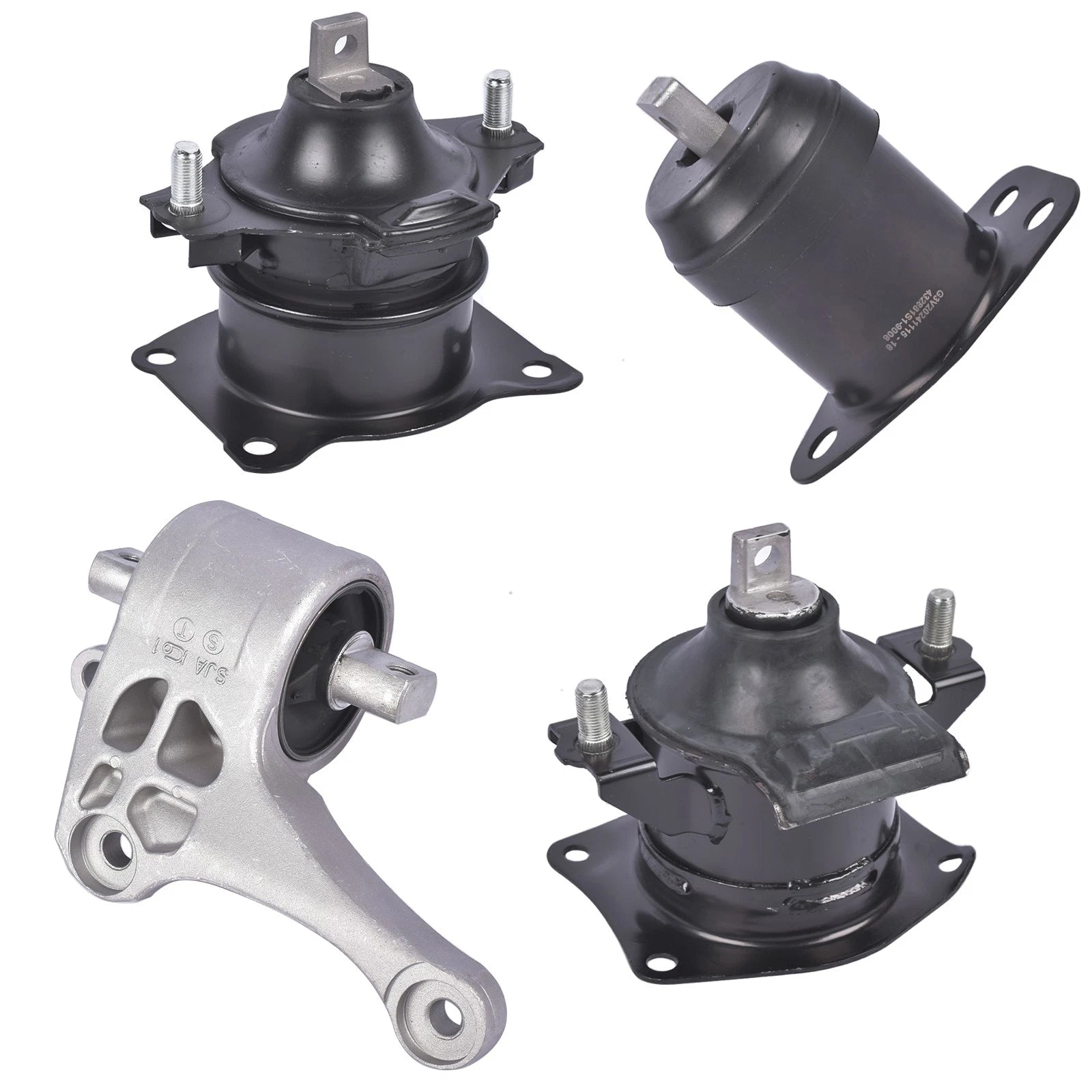 4X Engine Motor & Transmission Mount Kit MK193 for Acura RL (2005–2012)