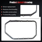 Oil Pan Gasket for Honda Accord CR-V Acura TSX RSX 2.4L (2002–2013)