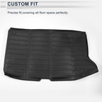 Cargo Liner Rear Trunk Mat for Kia Soul EV (2020–2022) TPE Long Grid Pattern