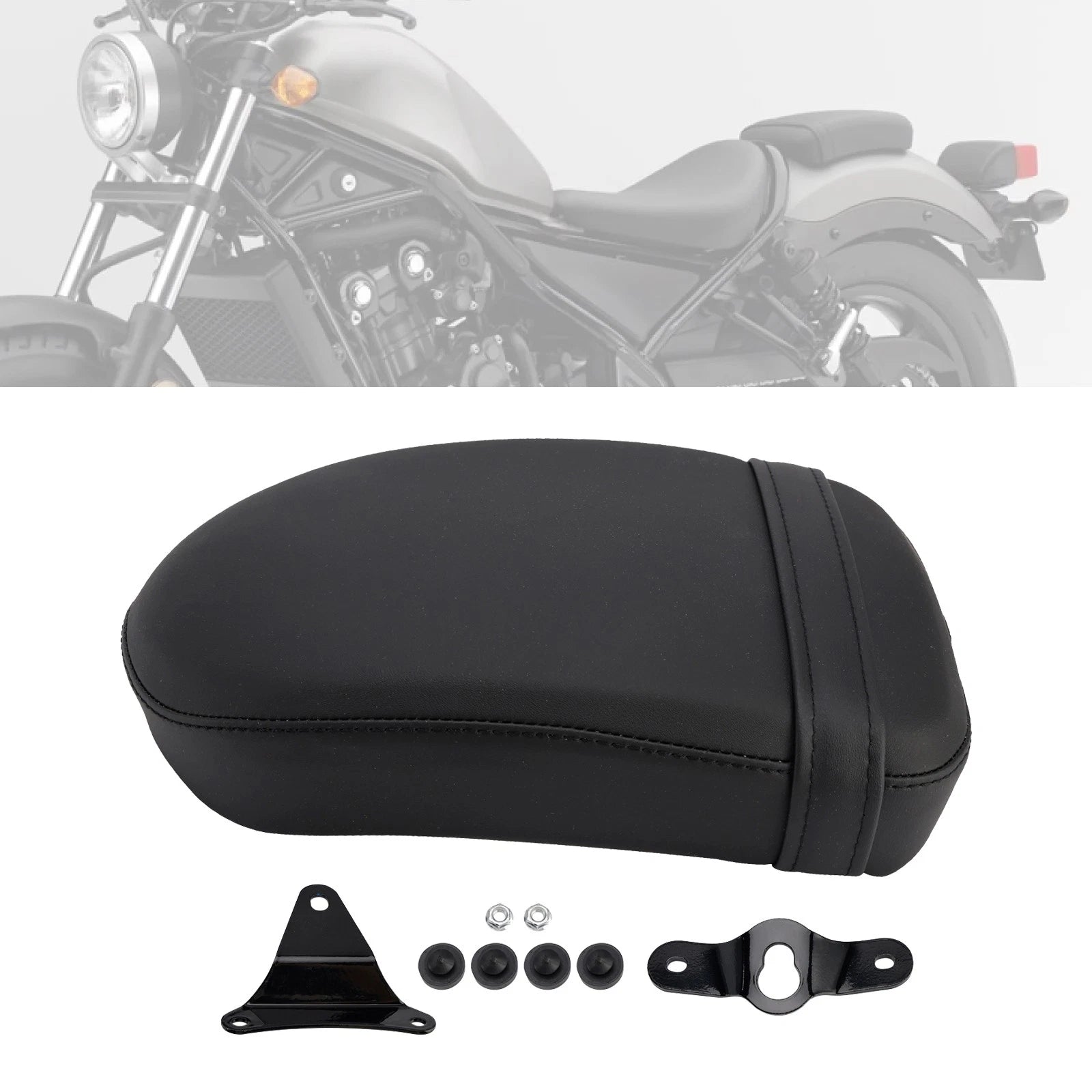 Rear Passenger Seat Pillion Saddle for Honda CMX300 CMX500 (2017–2024)