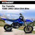 Complete Plastics Kit Fairing Bodywork Set for Yamaha YZ85 (2002–2014)