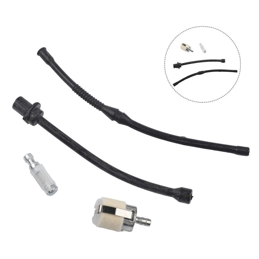 Fuel Pipe Oil Pipe Filters Kit for Chinese Chainsaw 4500/5200/5800 (52cc 58cc)