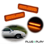 LED Front Fender Side Marker Lights for El Camino & Caballero (1982–1987)