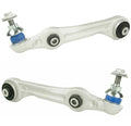 Set of 2 Front Lower Rearward Control Arms & Ball Joints for Mercedes W222 C217