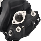Aluminum Dual Plane Intake Manifold for Chevy 350 (1955–1995) Black