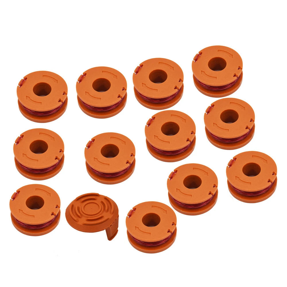 12 Pack Trimmer Spool Line for Worx WG155 WG156 WG157 WG160 WG163 165