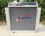 3 Row Aluminum Radiator for Chevy Pickup Truck (1955-1959)