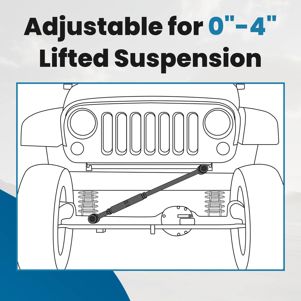 Adjustable Track Bar Rod for Dodge Ram 2500 3500 (1994–2002) 4WD