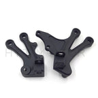 Front Rider Foot Rest Peg Bracket for Kawasaki Ninja ZX10R (2004–2005) Matte Black