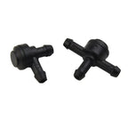 Plastic Check Valve Hose 2–3 Way Valve 2pc Volvo C30 C70 S40 S60 S70 (2022–2022)