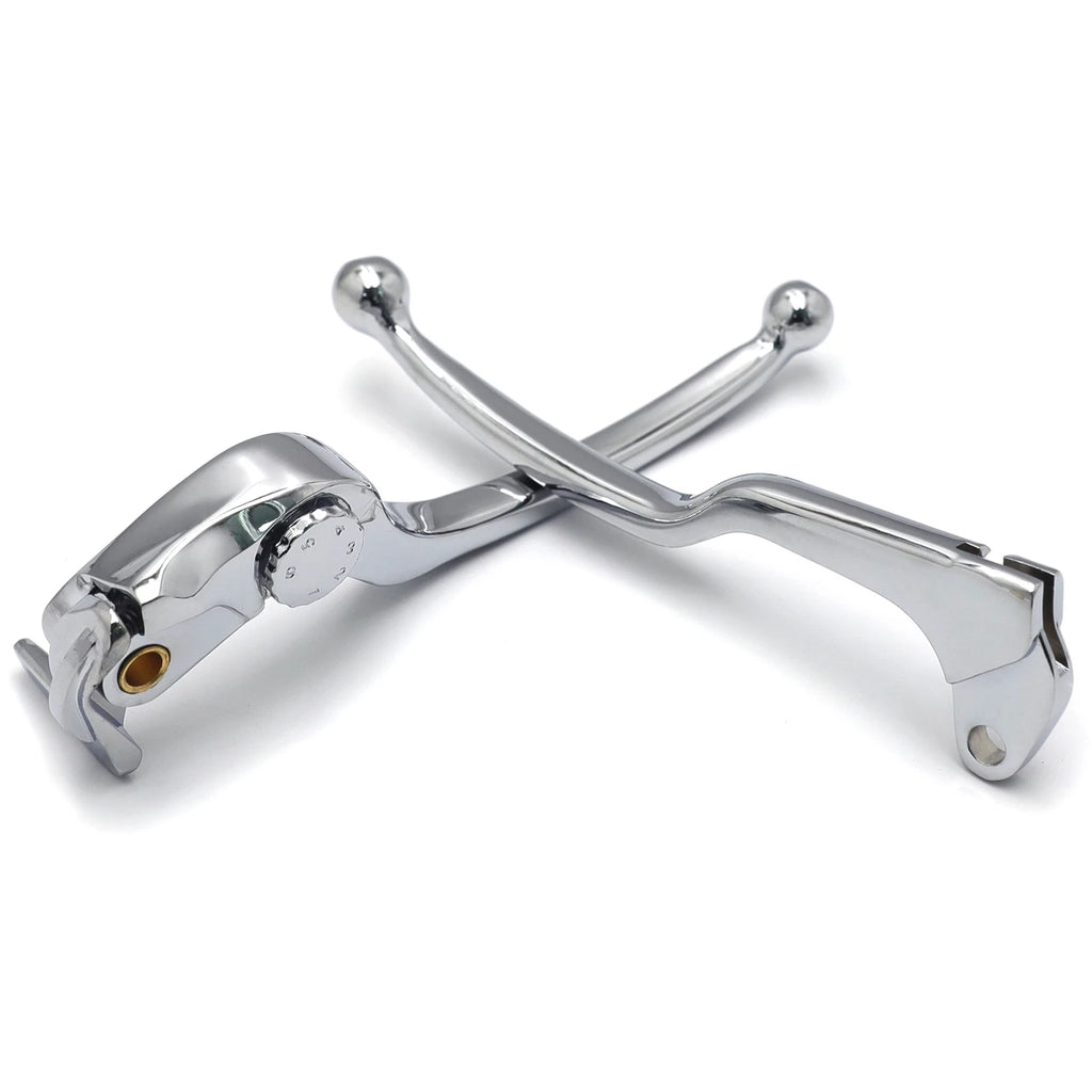Chrome Brake and Clutch Hand Lever for Suzuki GSXR600/750 (2004–2005)
