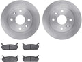 Rear Brake Pad and Rotor Kit for Mazda Miata (1990–1993) TG566CM