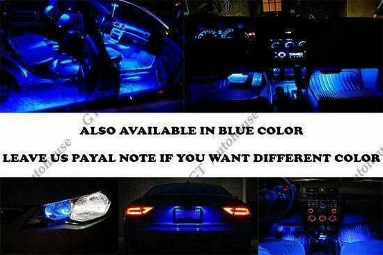 LED Full Interior Lights Package for Toyota Sienna (2004-2019)