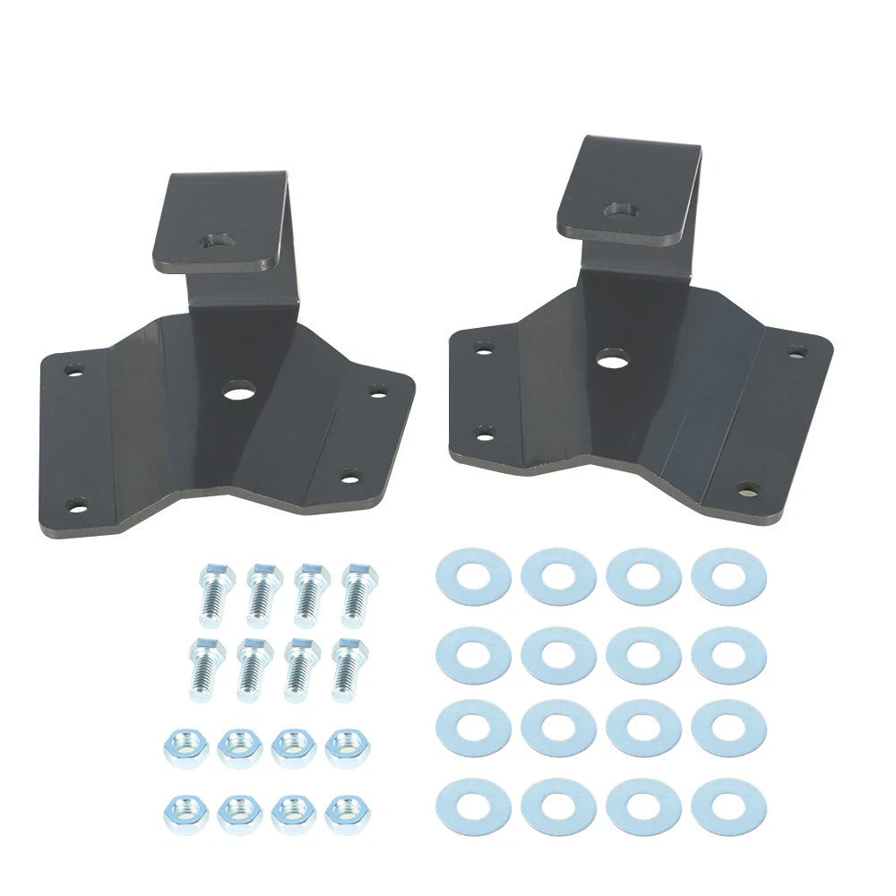2" Rear Axle Drop Hangers Lowering Kit for Chevy GMC 1500 (1999–2006)