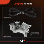 2X Serpentine Belt Drive Component Kit for Buick Park Avenue (1991–1996)