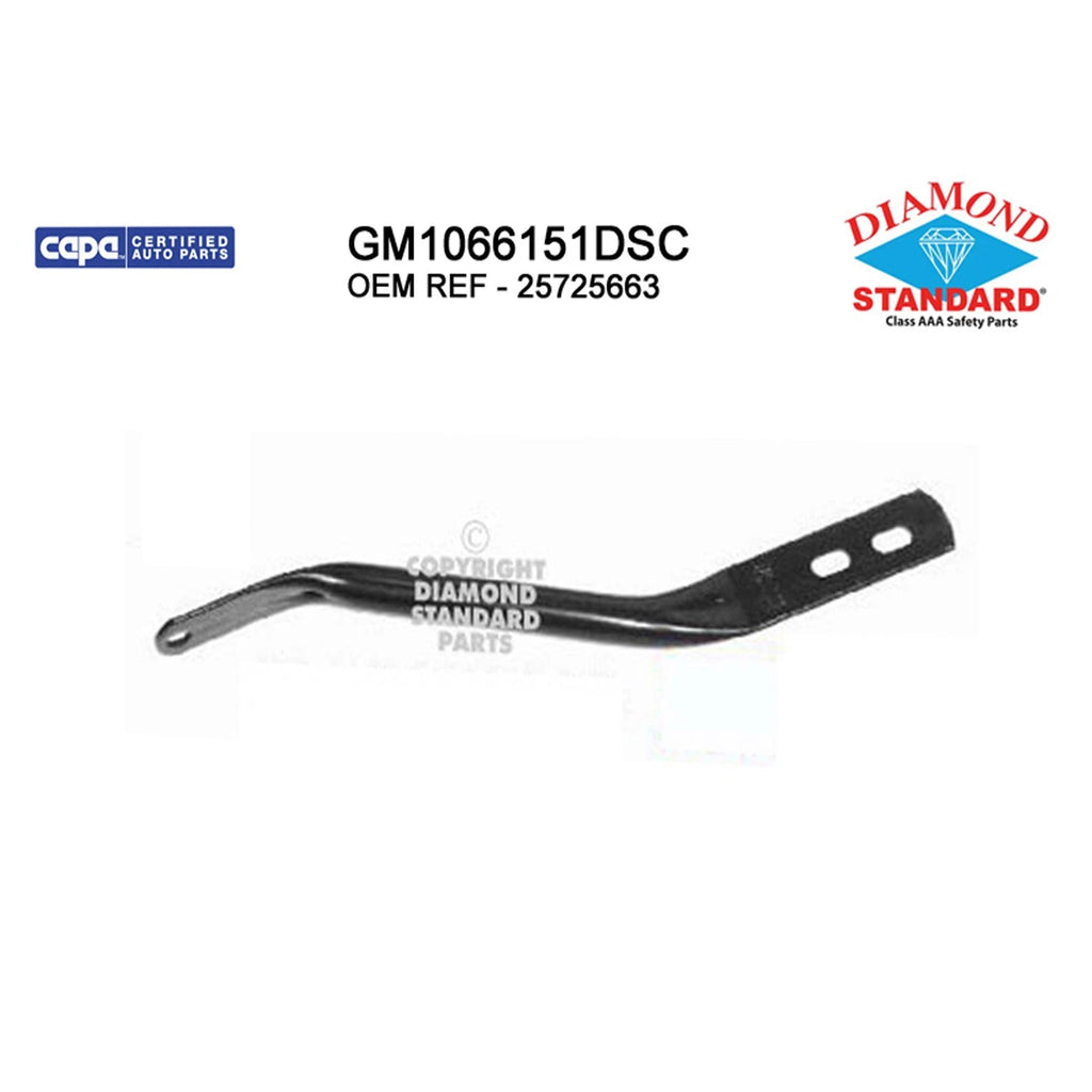 Replacement Front Bumper Face Bar Outer Brace Left Right for Toyota Tundra (2007–2013)