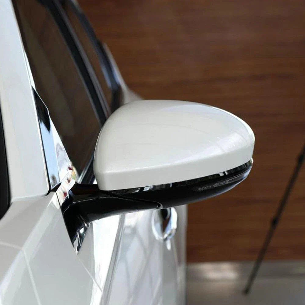 White Left Side Mirror Cover Cap for Nissan Altima (2019-2022)