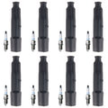 Denso 8 Platinum TT Plugs & NGK Ignition Coil Boots for Benz CL500 (1992–1999)