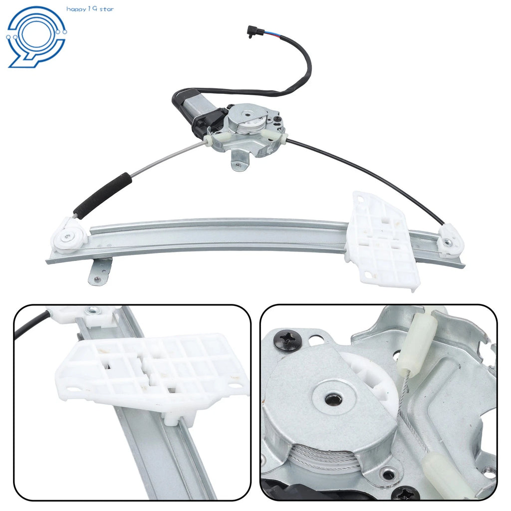 Rear Right Window Regulator with Motor for Mitsubishi Mirage (1997–2001)
