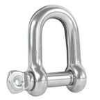 1/4" Captive Screw Pin D Anchor Shackle for (AISI316, FO416)