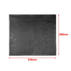 Carbon Fiber Red Rear Seat Anti-Kick Panel Trim for Toyota Tundra (2014-2021)
