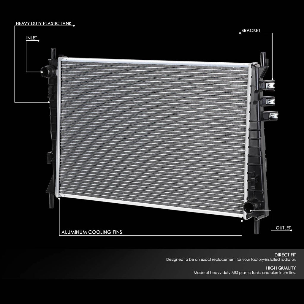Aluminum Cooling Radiator for Jaguar X-Type 2.5/3.0 (2002–2008) DPI 2622